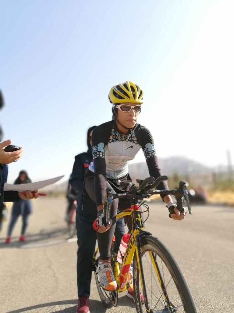 رقابت دوچرخه سواری رکاب زنان ترمه ی دستجردی یزد.
